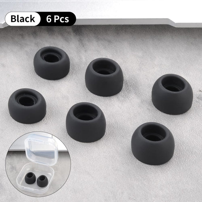 6pcs Anti-slip Silicone Ear Tips for Realme Air Buds 2