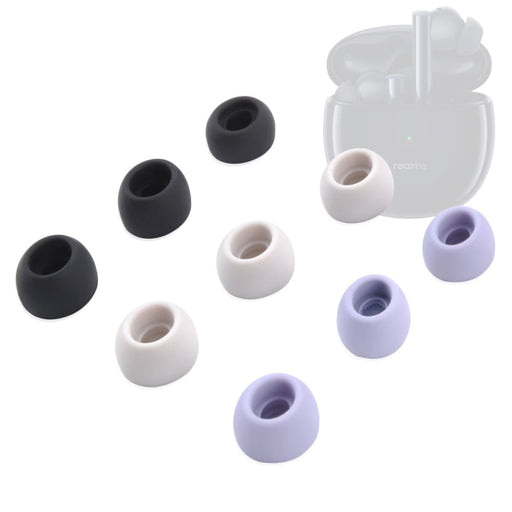 6pcs Anti - slip Silicone Ear Tips For Realme Air Buds 2