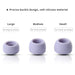 6pcs Anti-slip Silicone Ear Tips for Realme Air Buds 2