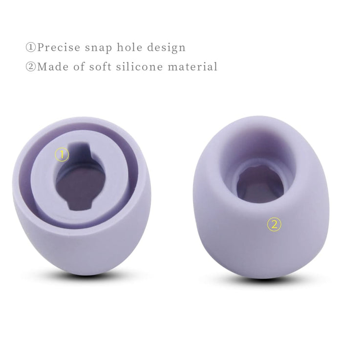 6pcs Anti-slip Silicone Ear Tips for Realme Air Buds 2