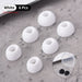 6pcs Noise Reduction Oval Mouth Silicone Ear Tips for Oppo