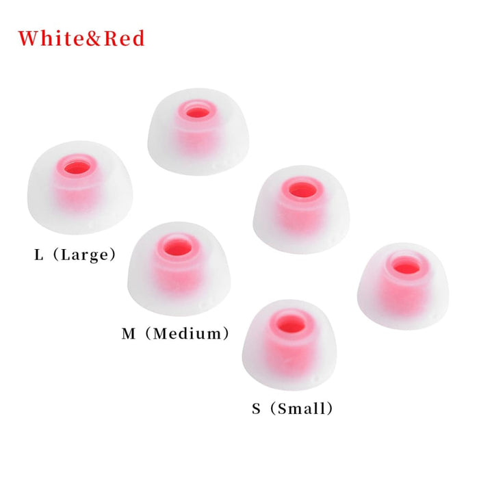 6pcs Silicone Ear Tips for Xiaomi Redmi Buds 3 Pro Tws