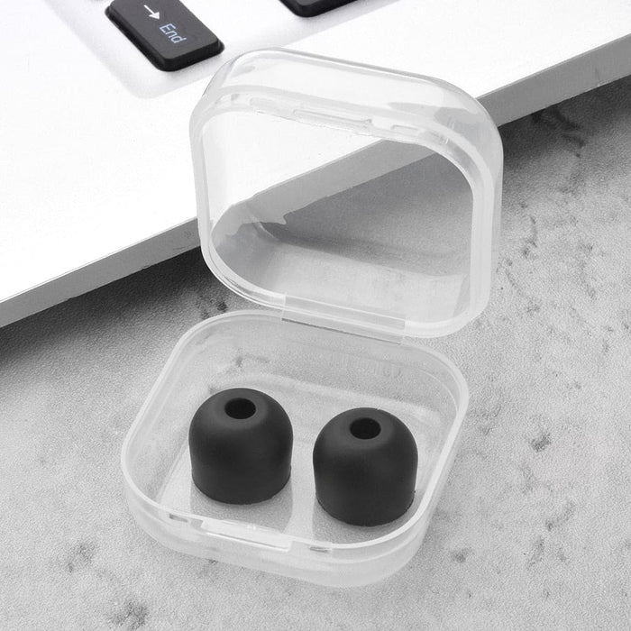 6pcs Soft Silicone Ear Tips for Edifier W200bt Plus Neck