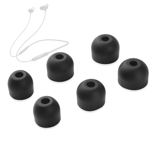 6pcs Soft Silicone Ear Tips for Edifier W200bt Plus Neck