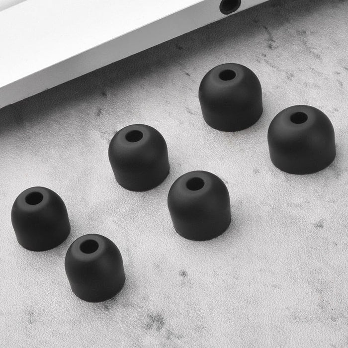 6pcs Soft Silicone Ear Tips for Edifier W200bt Plus Neck