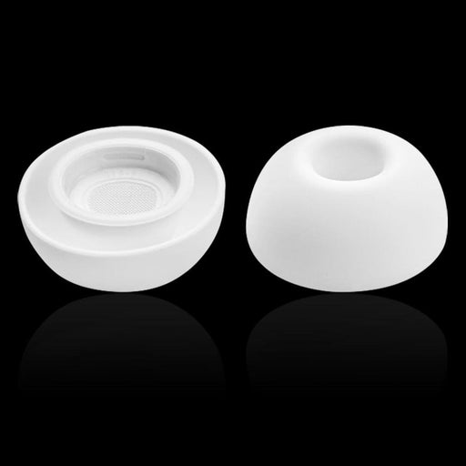 6pcs Soft Silicone Ear Tips With Filter Screen For Apple