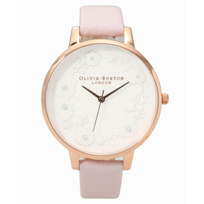 Olivia Burton OB16AR01 Women Beige Watch Quartz 30mm