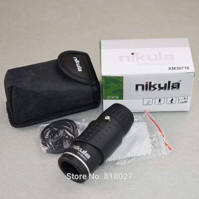 7x18 Mini Portable Monocular Telescope