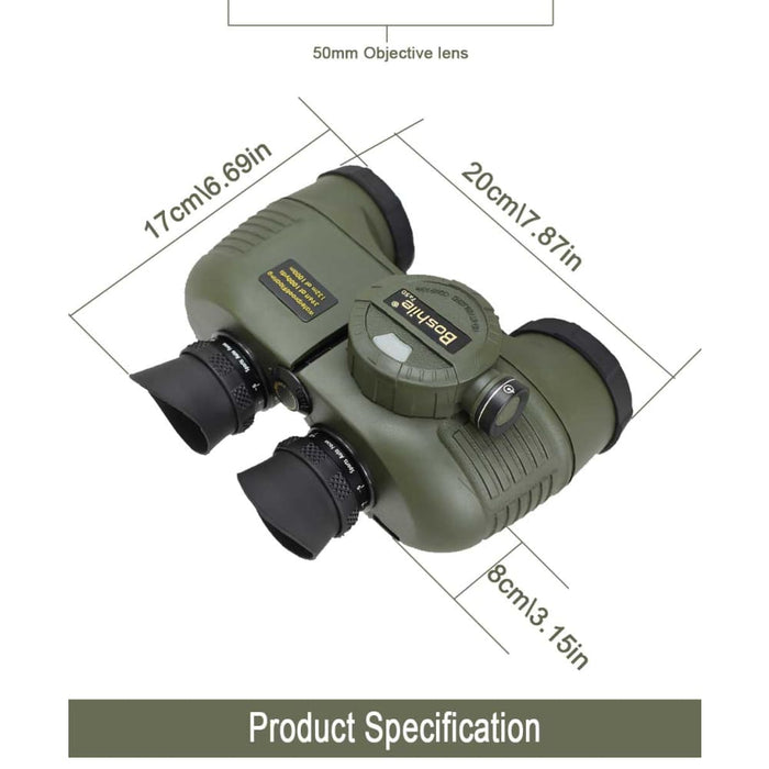 7x50 Rangefinder Auto Focus Professional Binoculars