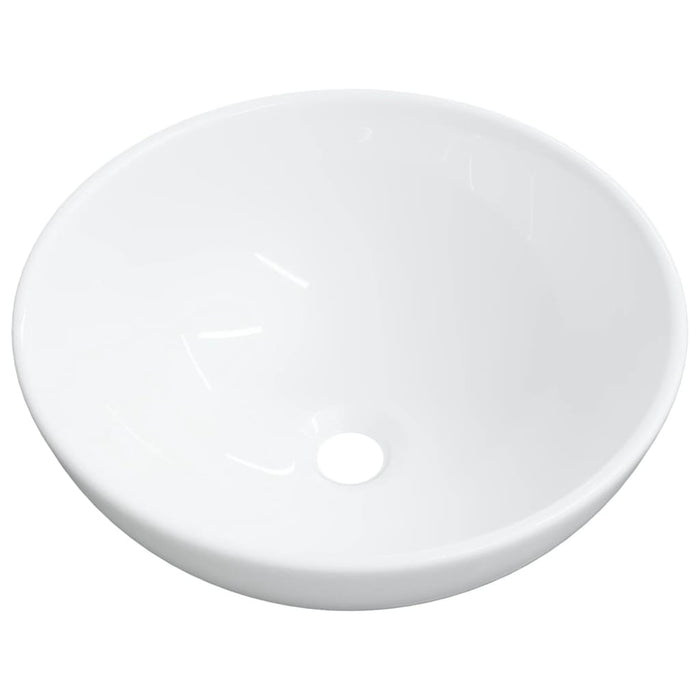 Wash Basin White 28x28x10 cm Ceramic XAXPLK