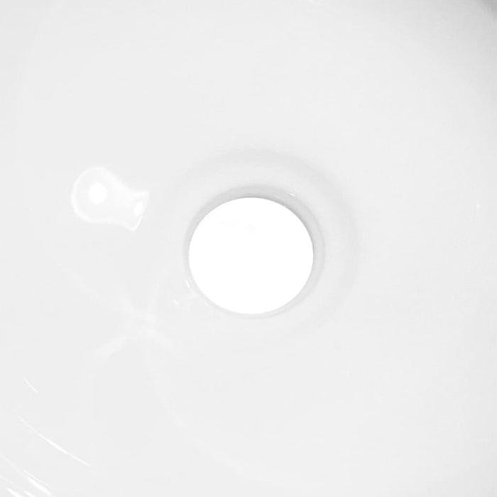 Wash Basin White 28x28x10 cm Ceramic XAXPLK