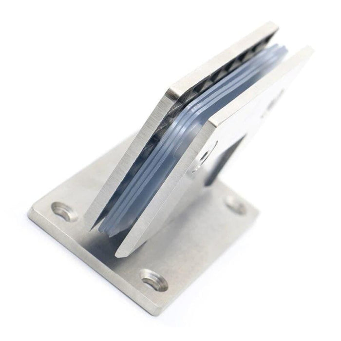 90 Degree Wall Mount Glass Shower Door Open Hinges