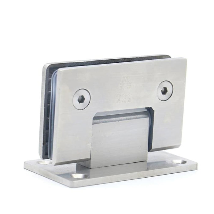 90 Degree Wall Mount Glass Shower Door Open Hinges