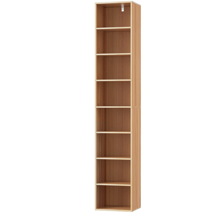 Bookshelf 8 Tiers Milo Pine