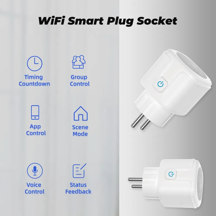 20A Wifi Smart Plug With Power Monitoring