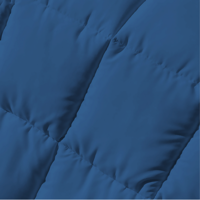 Single Size Australian Made All Season Ocean 400Gsm Bamboo Blend Quilt