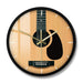 Acoustic Guitar Decorative Wall Clock Music Instrument