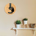 Acoustic Guitar Decorative Wall Clock Music Instrument