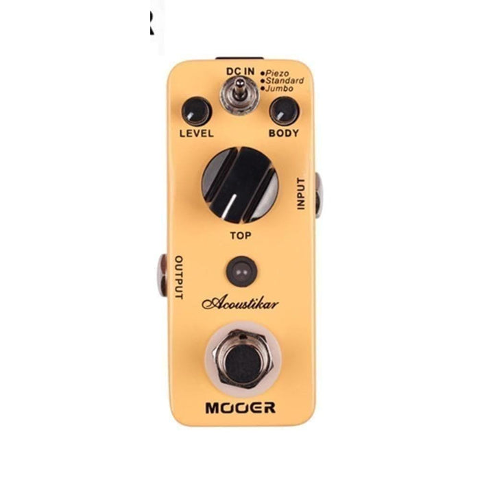 Acoustikar Acoustic Guitar Simulator Effect Pedal True
