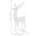 Xxl Acrylic Christmas Reindeers 250 Led 2 Pcs 180 Cm Warm