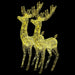 Xxl Acrylic Christmas Reindeers 250 Led 2 Pcs 180 Cm Warm