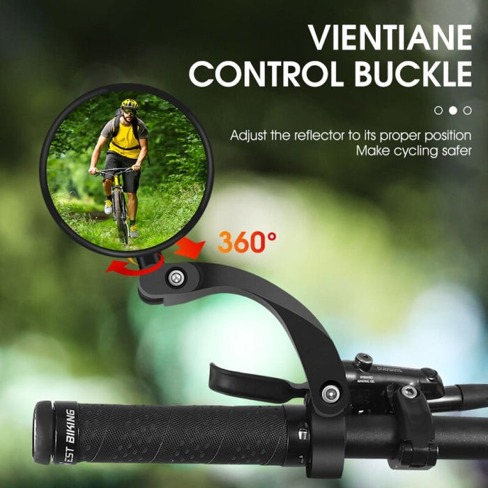 Adjustable Convex Bicycle Rearview Mirror