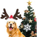 Adjustable Elastic Strap Reindeer Headwear Costumes for Dogs