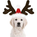 Adjustable Elastic Strap Reindeer Headwear Costumes for Dogs
