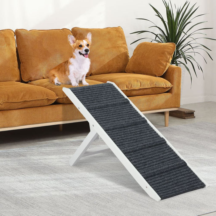 Goslash Picks Adjustable Dog Ramp Height Stair for Bed Sofa
