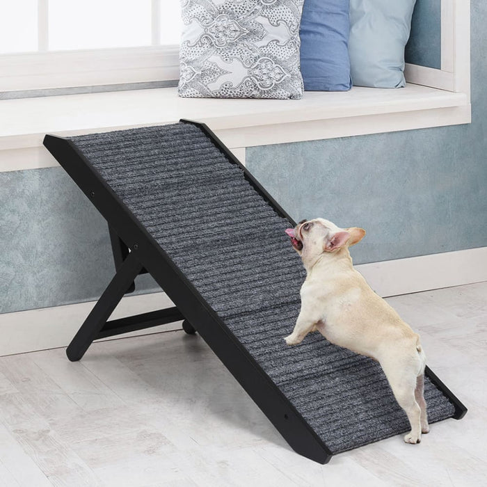 Goslash Picks Adjustable Dog Ramp Height Stair for Bed Sofa