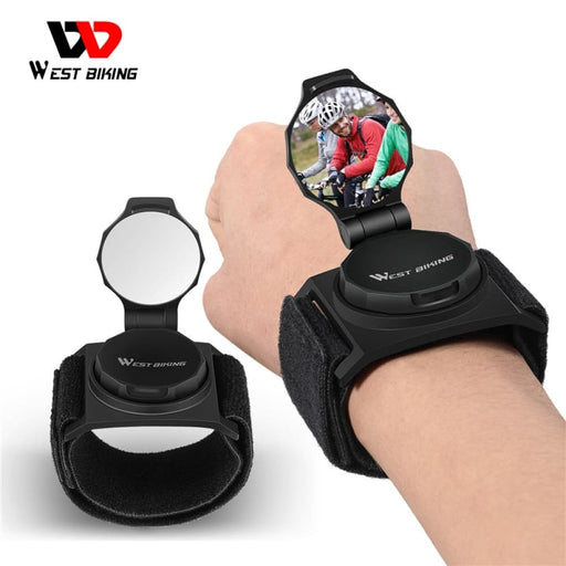 Adjustable Rear View Wrist Wear Mirror