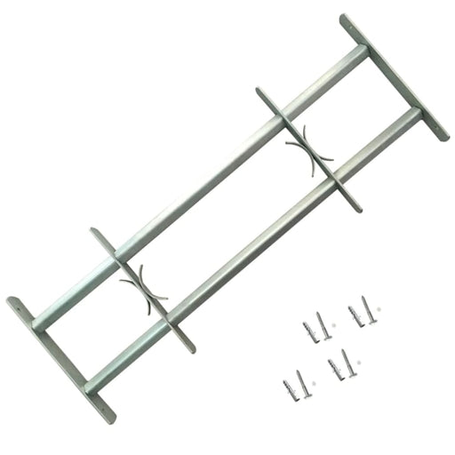 Adjustable Security Grille For Windows With 2 Crossbars 700