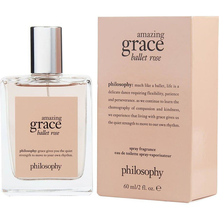 Amazing Grace Ballet Rose Edt Spray By Philosophy For