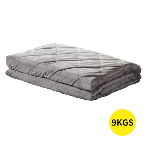 9kg Anti Anxiety Weighted Blanket Gravity Blankets Grey