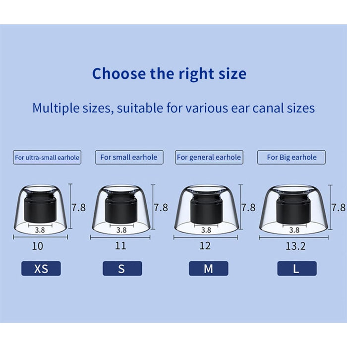 Anti-slip Avoid Falling off Latex Ear Tips for Soundcore
