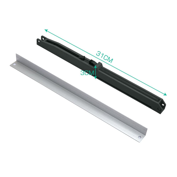 Goslash Picks Antique Style Sliding Barn Double Door