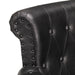 Armchair Black Real Goat Leather Xnnxnn