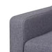 Armchair Grey Fabric Gl85555