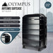 Artemis 20in Hard Shell Suitcase Abs + pc Jet Black