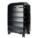 Artemis 28in Hard Shell Suitcase Abs + pc Jet Black