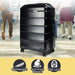 Artemis 28in Hard Shell Suitcase Abs + pc Jet Black