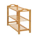 Artiss 3 Tiers Bamboo Shoe Rack Storage Organiser Wooden