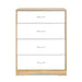 Artiss 4 Chest of Drawers Tallboy Dresser Table Bedroom