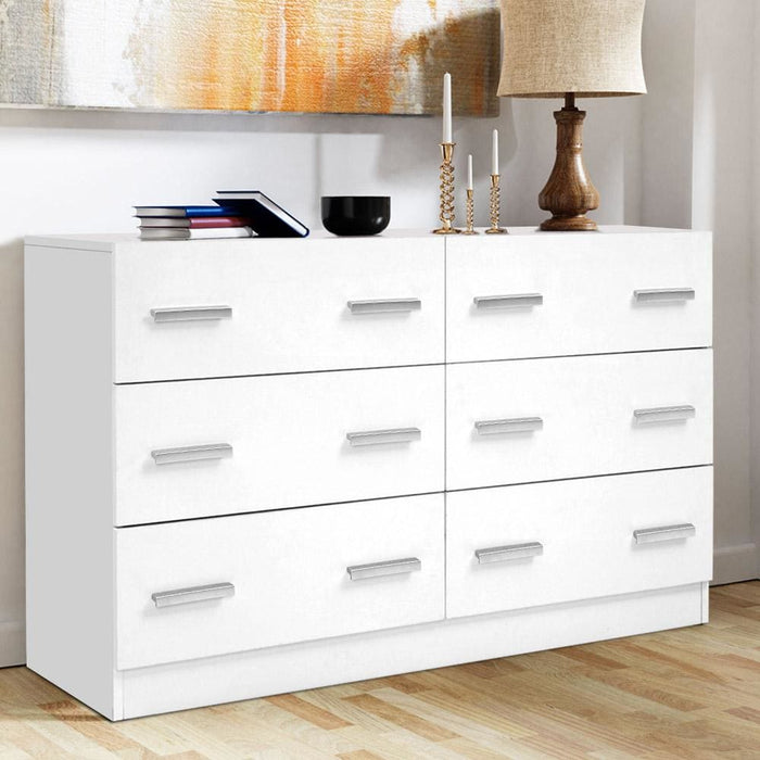 Artiss 6 Chest of Drawers Cabinet Dresser Tallboy Lowboy
