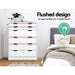 Artiss 6 Chest of Drawers Tallboy Cabinet Storage Dresser
