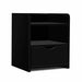 Goslash Picks Artiss Bedside Table Drawer - Black