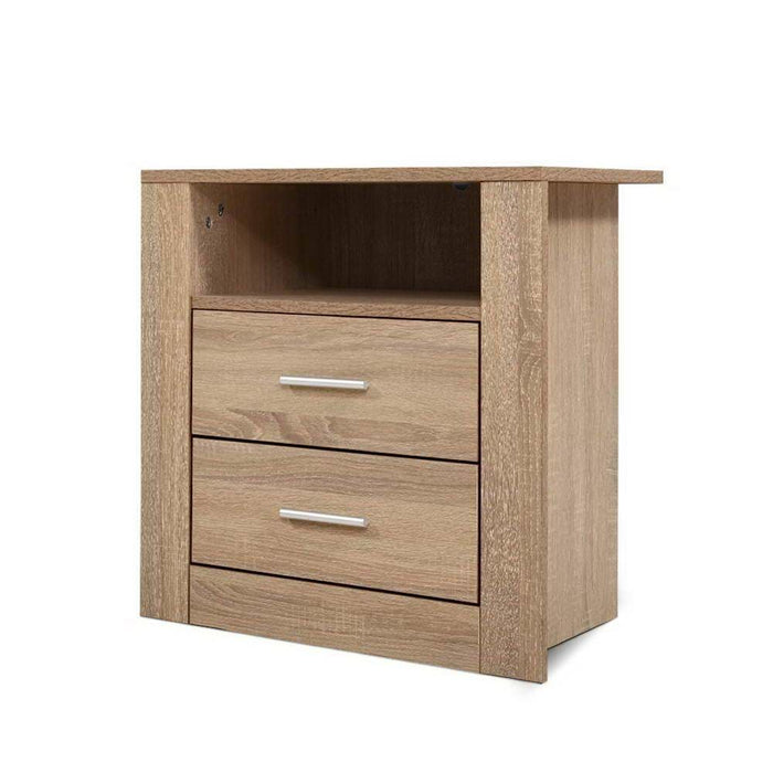 Artiss Bedside Tables Drawers Storage Cabinet Shelf Side
