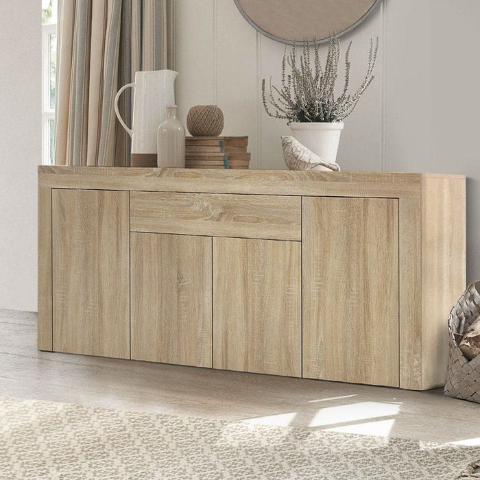 Artiss Buffet Sideboard Cabinet Storage 4 Doors Cupboard