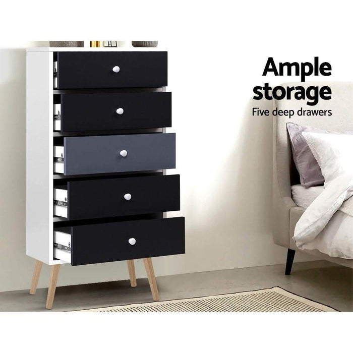 Artiss Chest of Drawers Dresser Table Tallboy Storage