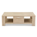 Artiss Coffee Table Wooden Shelf Storage Drawer Living